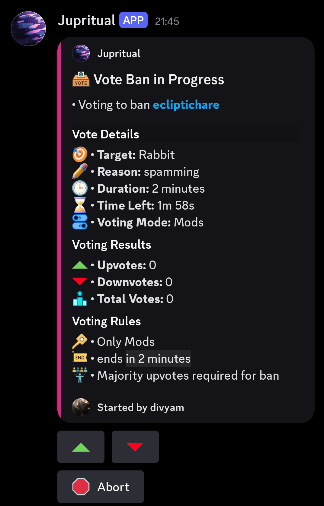 voteban progress
